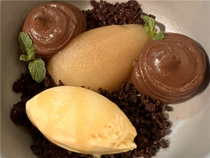 pear dessert